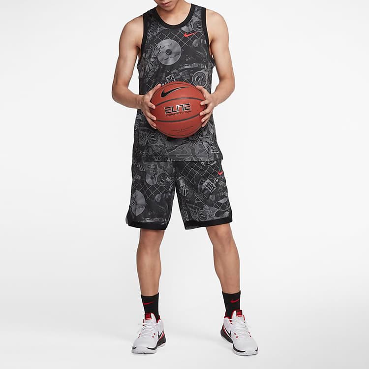 Баскетбольная майка Nike Street Graffiti Basketball Vest Black - изображение 3