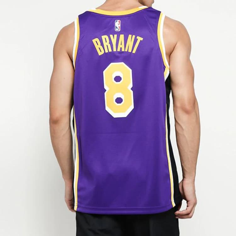 Баскетбольная майка Nike NBA Los Angeles Lakers Kobe Bryant 8 Fan Jersey Purple - изображение 4