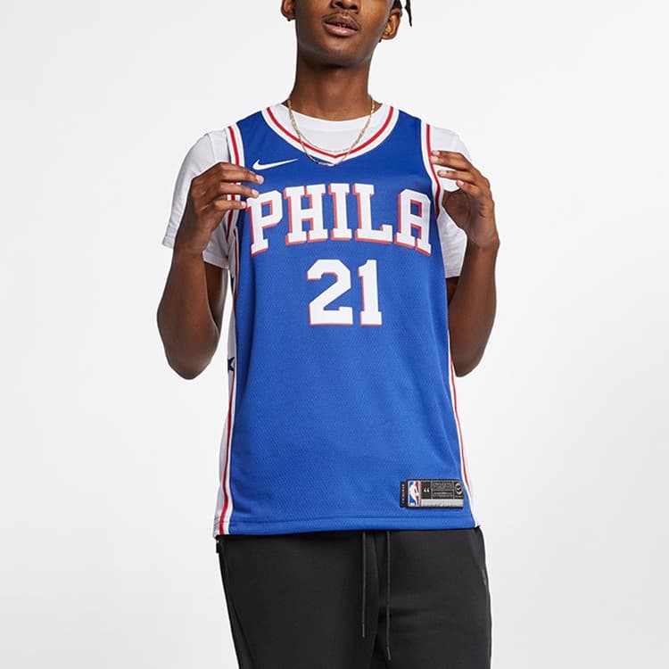 Баскетбольная майка Nike NBA SW 7621 - изображение 4
