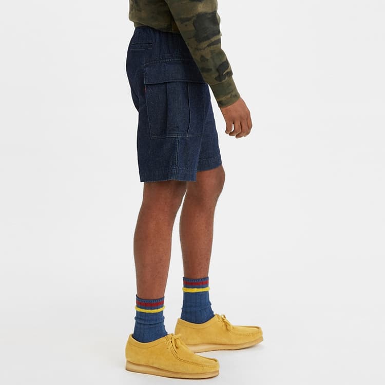 Джинсовые шорты Levis Denim Cargo Shorts - изображение 5