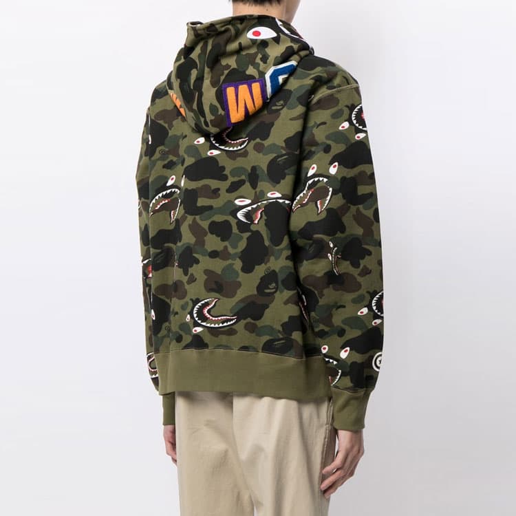 Куртка A Bathing Ape Shark Hoodie Jacket - изображение 5