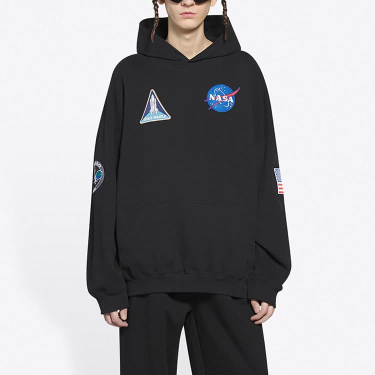 Худи Balenciaga x nasa fw21 Logo - изображение 3