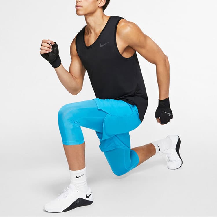Баскетбольная майка Nike Pro Training Tank Top Black - изображение 4