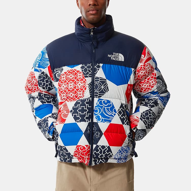 Зимняя куртка The North Face 1996 Retro Nuptse Blue - изображение 6