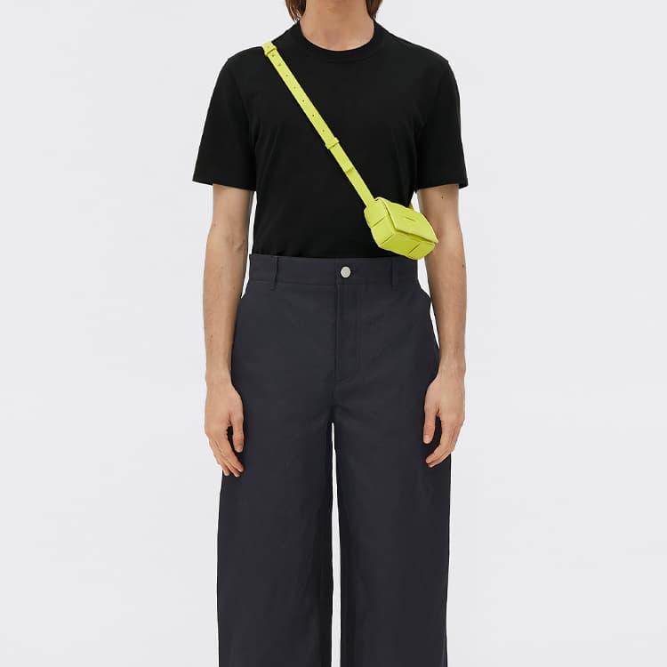 Сумка через плечо Bottega Veneta Cassette Kiwi Green - изображение 6