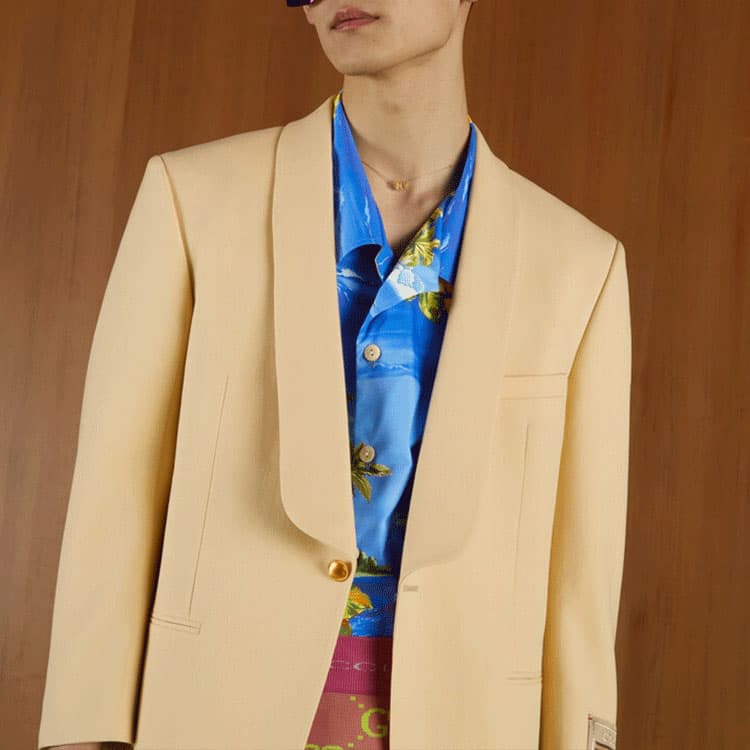 Пиджак Gucci Love Parade Ivory Blazer - изображение 7