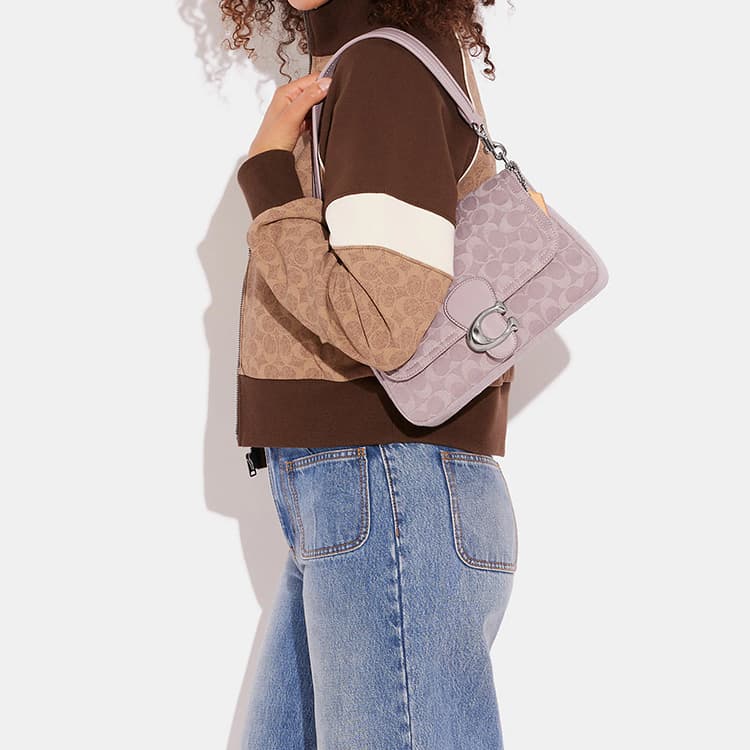 Мини-сумка COACH Tabby 26 Logo - изображение 9