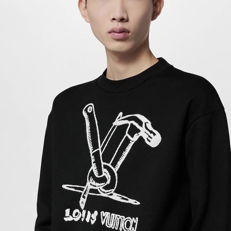 Худи LOUIS VUITTON FW23 Logo - изображение 6