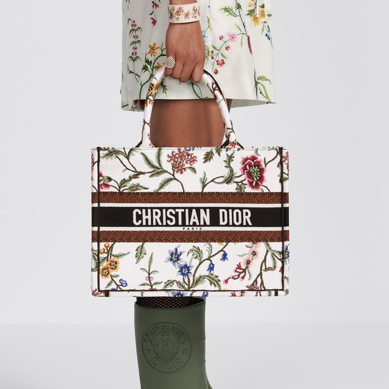 Сумка Dior Book Tote Petites Fleurs - изображение 9