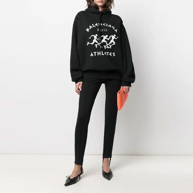 Худи Balenciaga Marathon Hoodie - изображение 3
