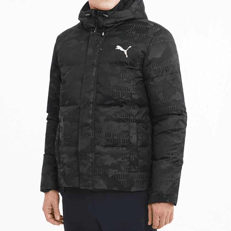 Зимняя куртка Puma Camo Puffer Jacket - изображение 6