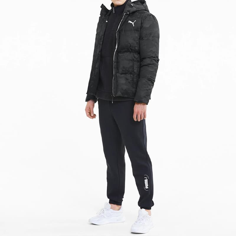 Зимняя куртка Puma Camo Puffer Jacket - изображение 5
