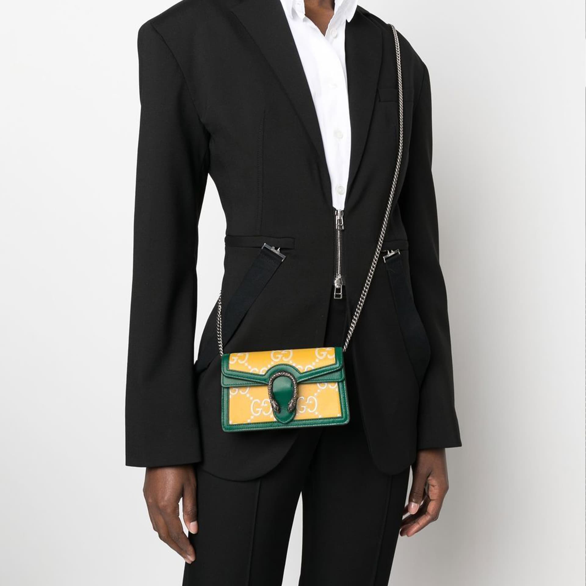 Сумка через плечо Gucci Dionysus Mini Bag Yellow - изображение 11
