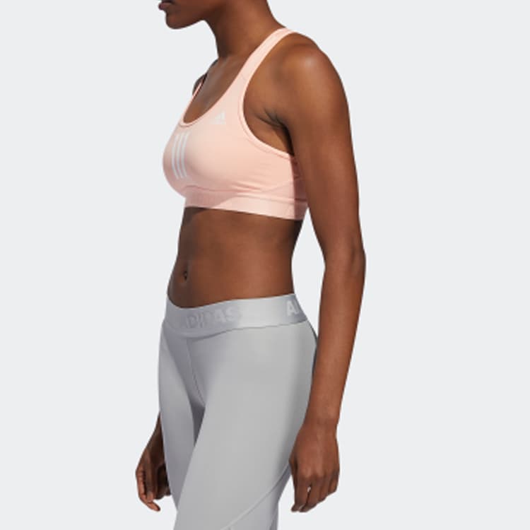 adidas Colorblock Stripe Sports Bra Pink - изображение 5