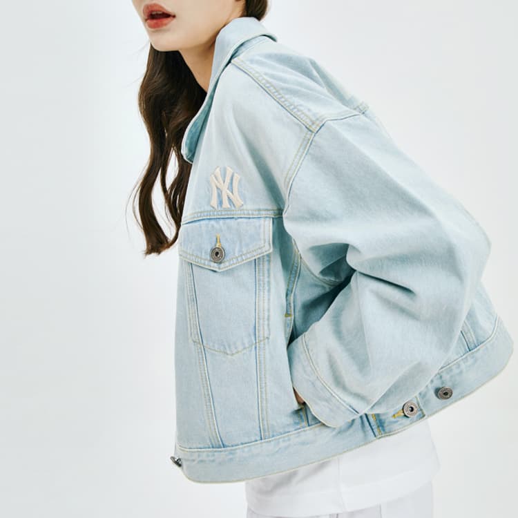 MLB Denim Jacket Blue - изображение 4