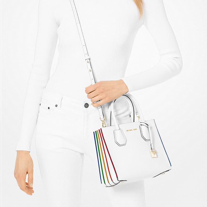 Сумка Michael Kors Mercer White - изображение 5