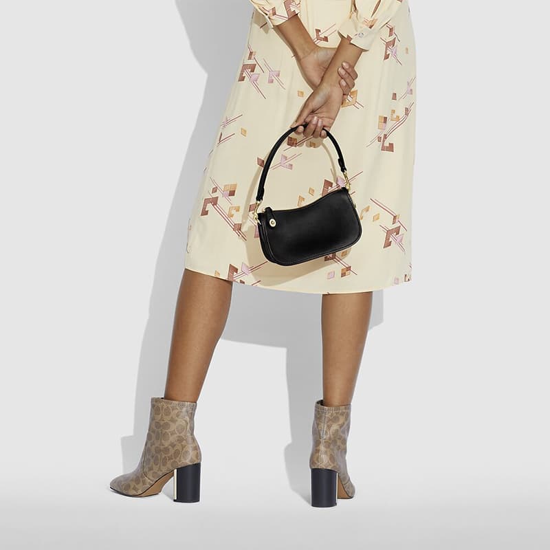 Мини-сумка COACH Swinger 20 Black - изображение 6