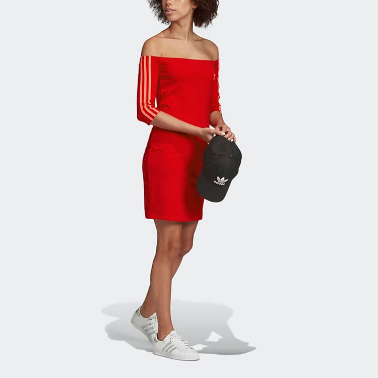 Платье adidas originals Shoulder Dress - изображение 3