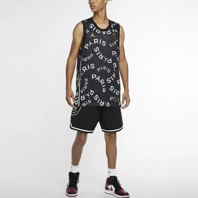 Баскетбольная майка Jordan Paris Saint-Germain Basketball Jersey - изображение 5