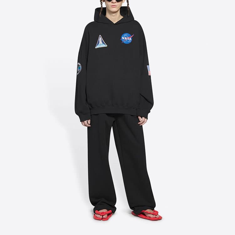Худи Balenciaga x nasa fw21 Logo - изображение 6