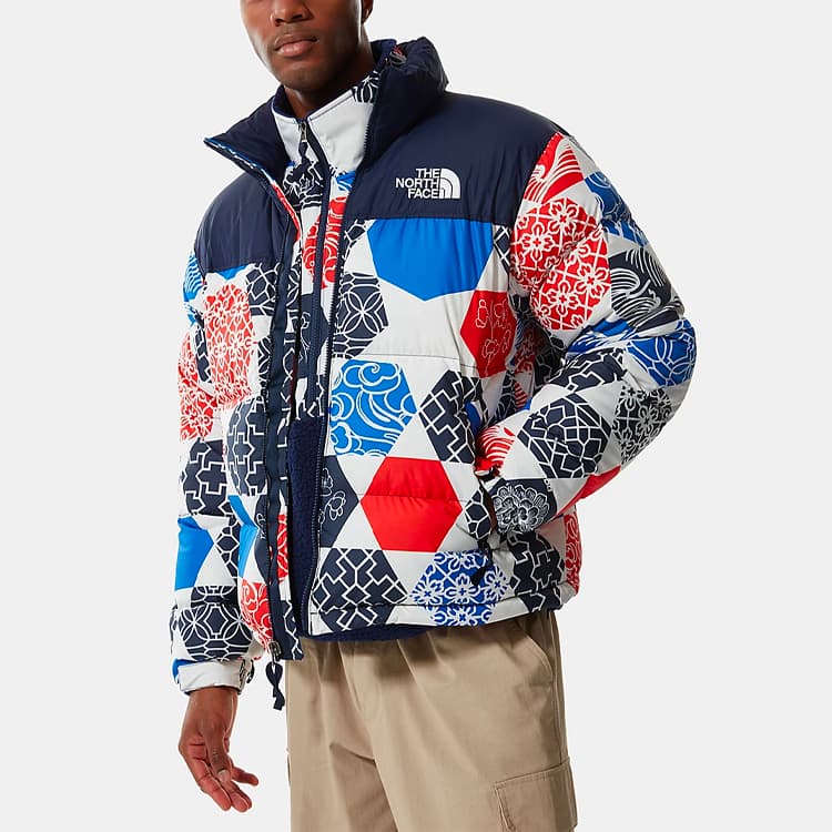 Зимняя куртка The North Face 1996 Retro Nuptse Blue - изображение 5