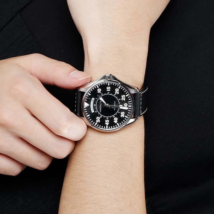 Часы Hamilton Khaki Aviation Pilot H64715135 - изображение 11