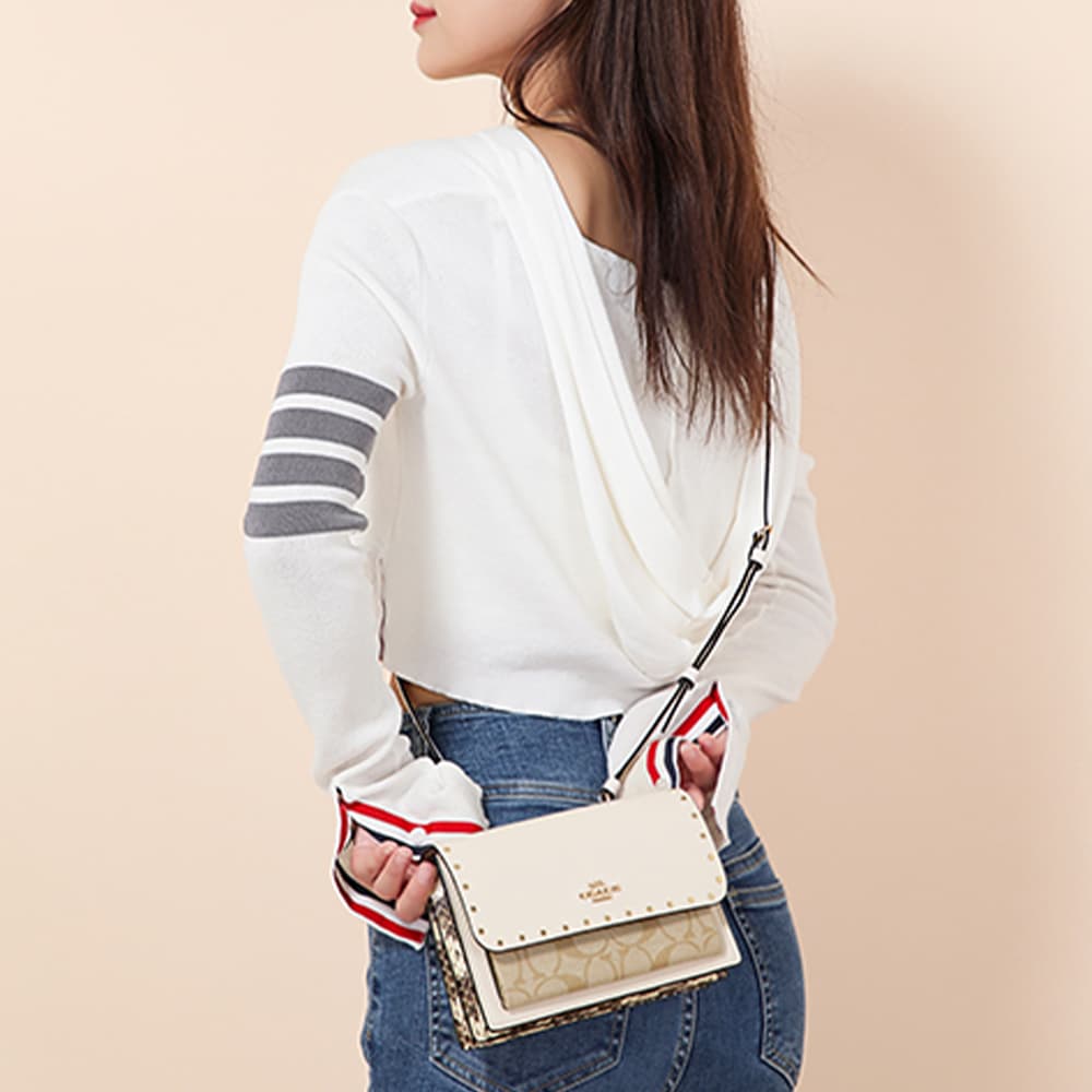 Поясная сумка COACH Foldover 18 - изображение 4