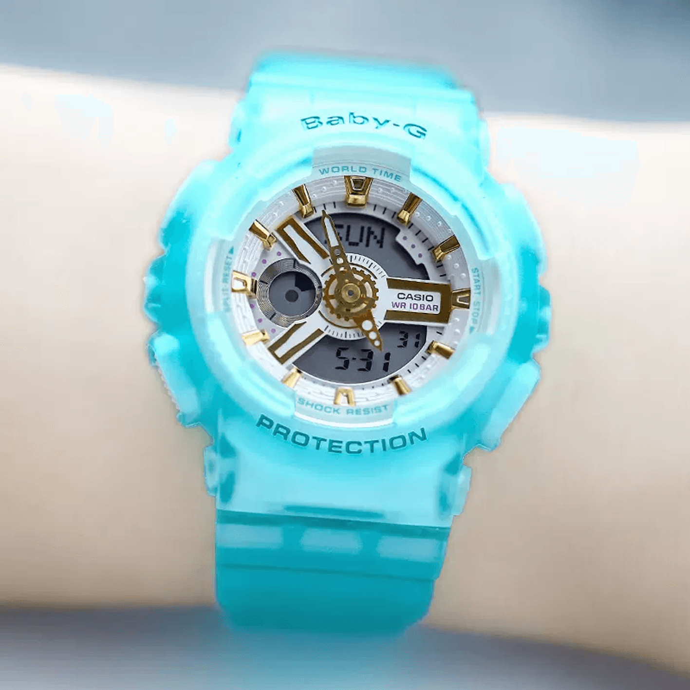 Часы CASIOBABY-G SeaGlassColors BA-110SC-2A - изображение 5