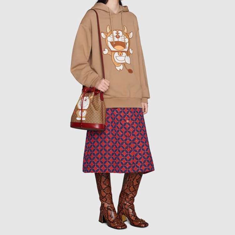 Мини-сумка GUCCI x Doraemon A Logo - изображение 8
