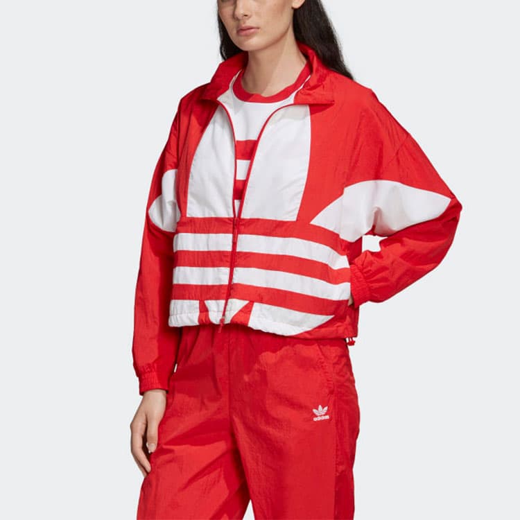 Куртка adidas Originals LRG Logo TT Red - изображение 3