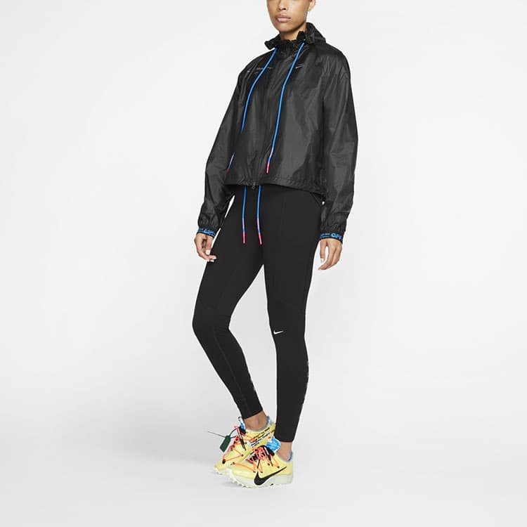 Куртка Nike x OFF-WHITE Windbreaker Black - изображение 6