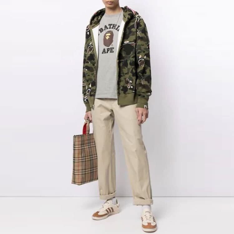 Куртка A Bathing Ape Shark Hoodie Jacket - изображение 3