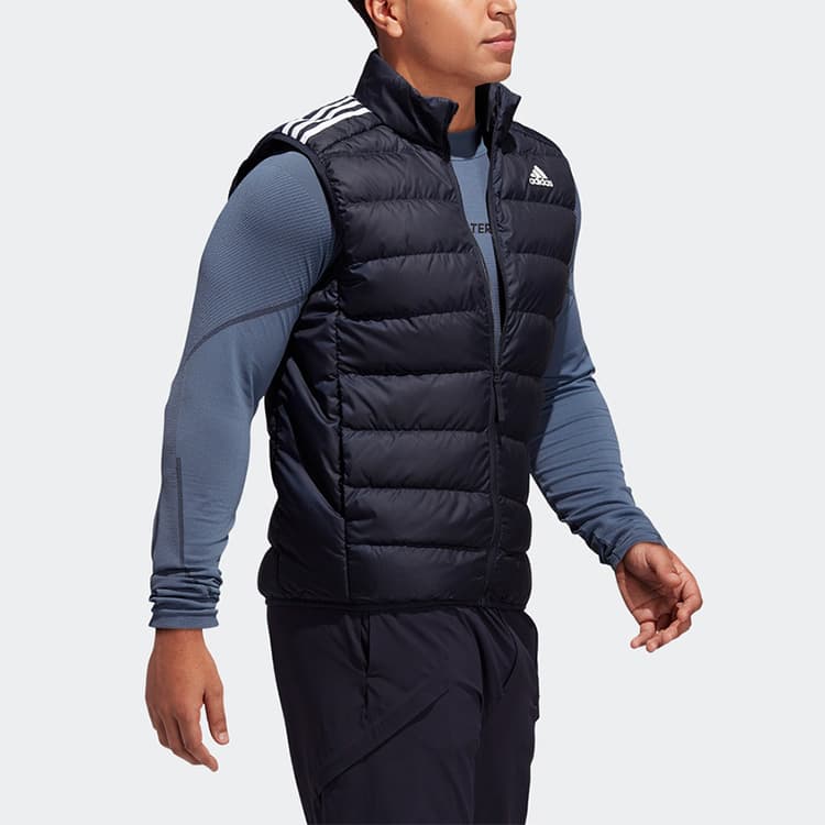 Куртка adidas Outdoor Down Vest Navy - изображение 6