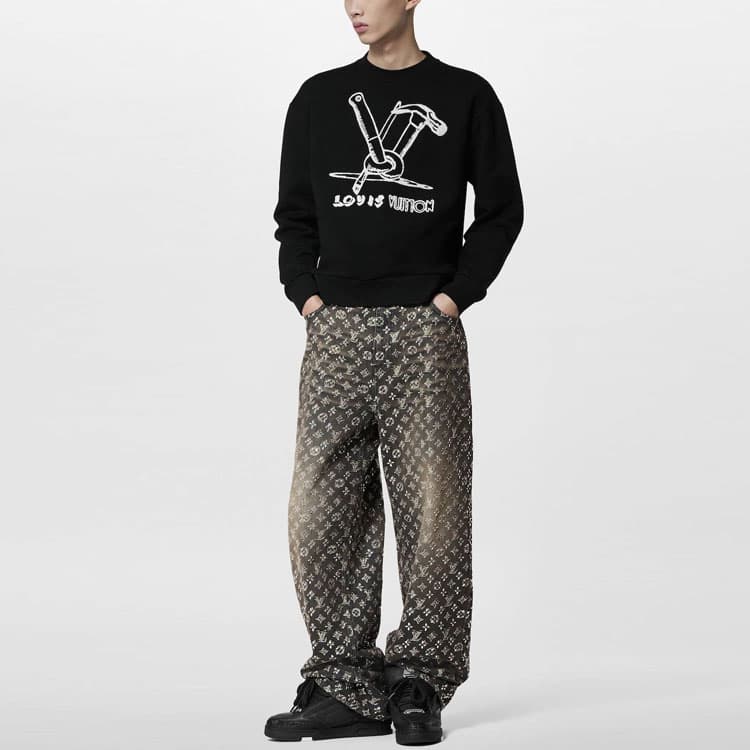 Худи LOUIS VUITTON FW23 Logo - изображение 2