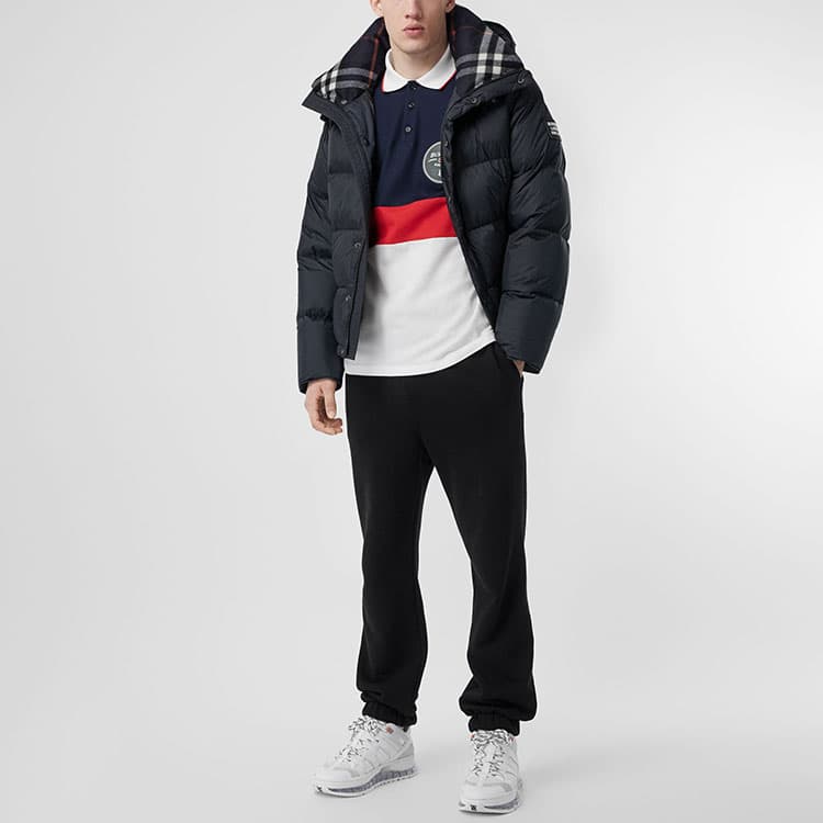 Зимняя куртка Burberry Navy Down Jacket - изображение 9