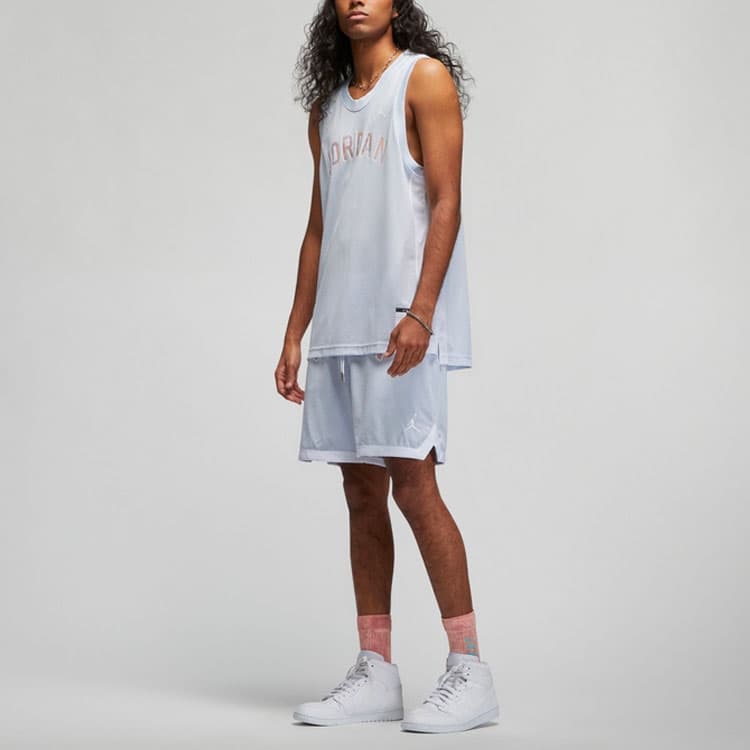 Баскетбольная майка Jordan Basketball Vest Grey - изображение 3