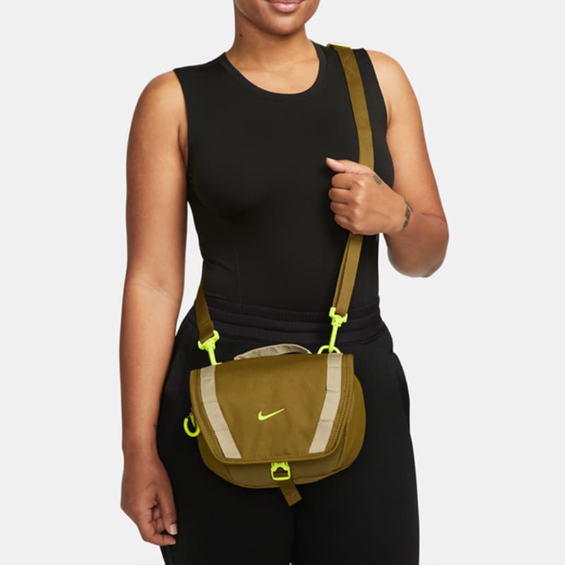 Поясная сумка Nike Olive Waist Bag - изображение 7