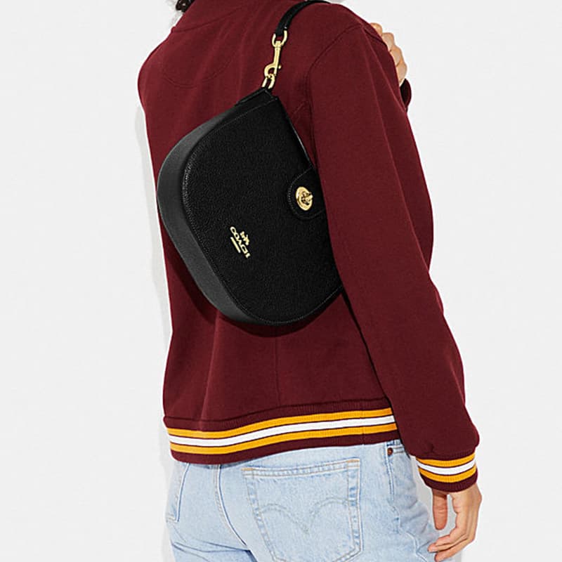 Мини-сумка COACH Hobo 26 Black - изображение 4