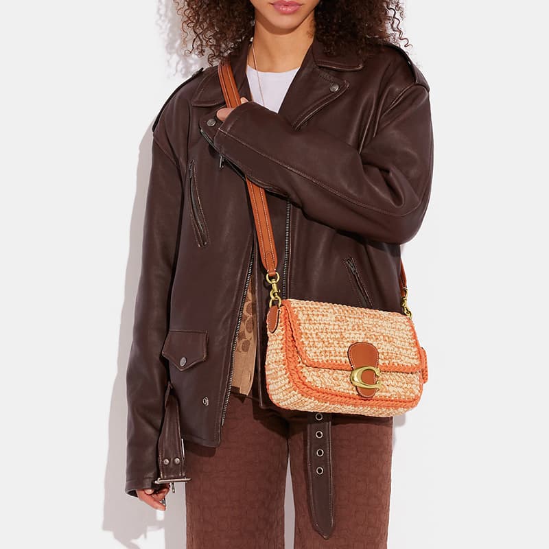 Мини-сумка COACH Tabby 27 Logo - изображение 6