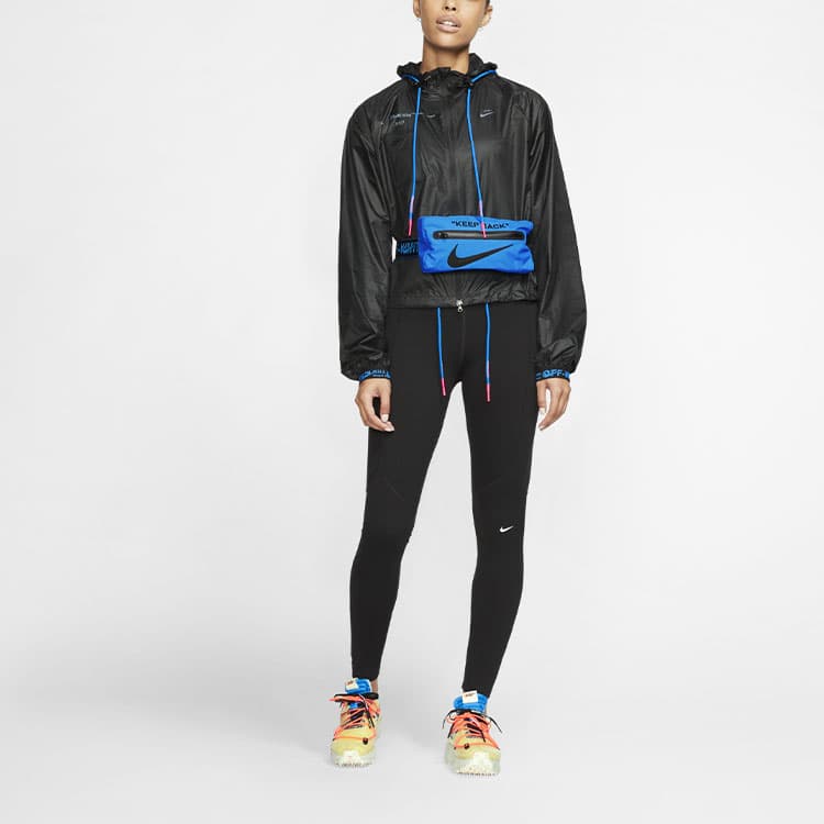 Куртка Nike x OFF-WHITE Windbreaker Black - изображение 4