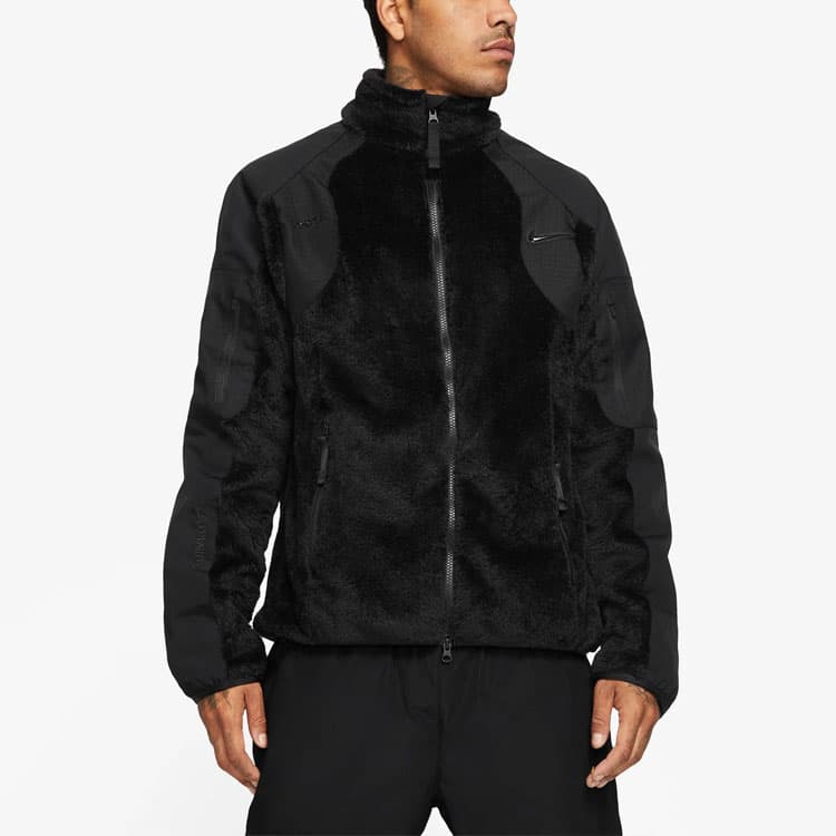 Nike x Drake NOCTA Fleece Jacket Black - изображение 4