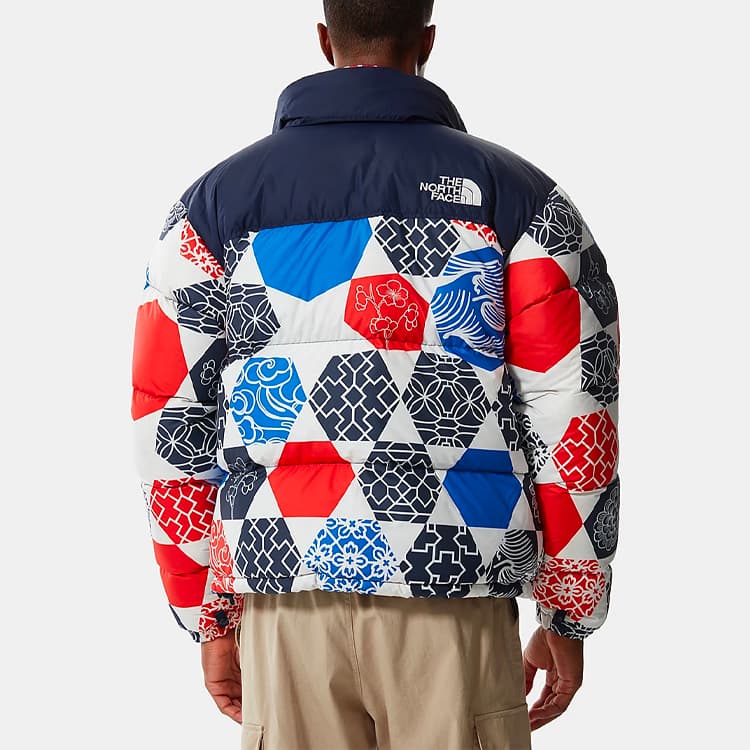 Зимняя куртка The North Face 1996 Retro Nuptse Blue - изображение 8