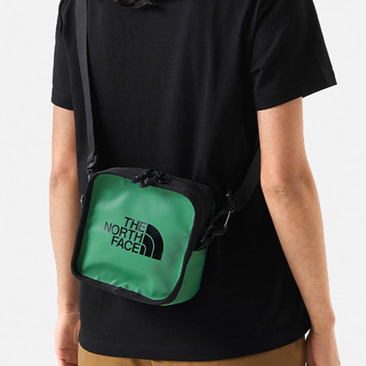 The North Face Logo Crossbody Bag Green - изображение 5