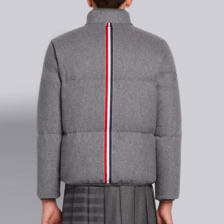 Зимняя куртка Thom Browne FW21 Reversible Down Jacket Gray - изображение 6