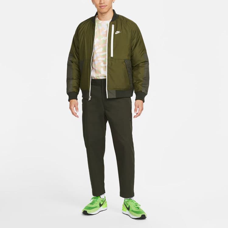 Зимняя куртка пуховик Nike Reversible Puffer Jacket Green - изображение 3