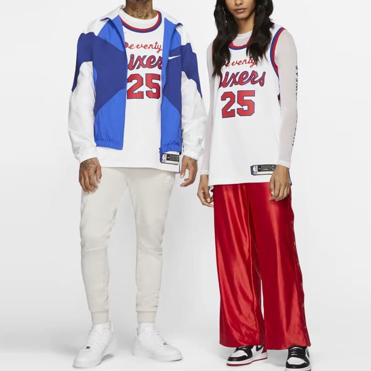 Баскетбольная майка Nike NBA 76ers Simmons 25 Jersey - изображение 3