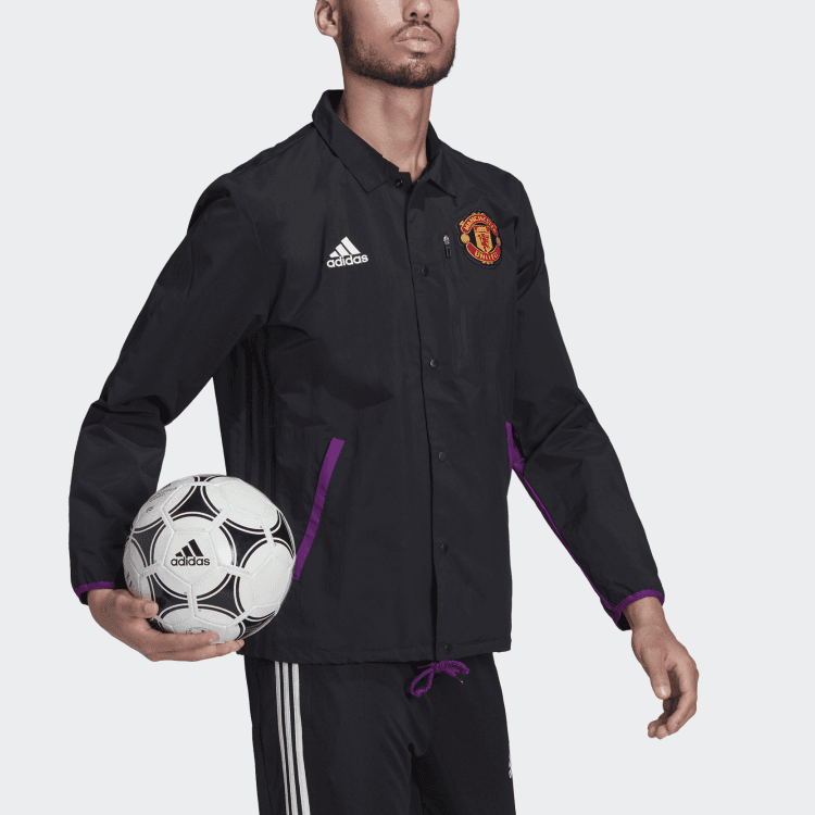 Куртка adidas Mufc Trv Coach Logo Jacket - изображение 4