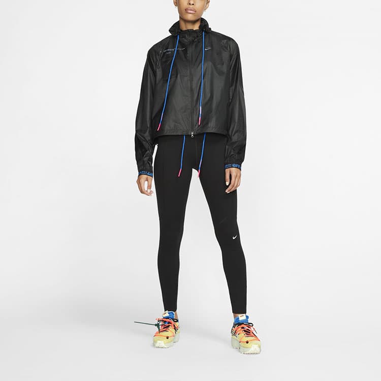 Куртка Nike x OFF-WHITE Windbreaker Black - изображение 5