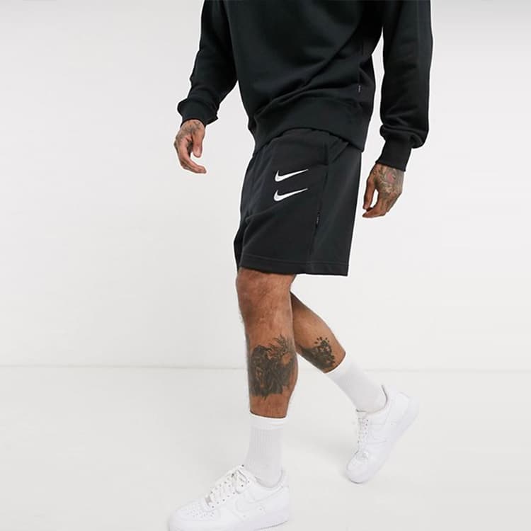 Шорты Nike Swoosh French Terry Short Black - изображение 7