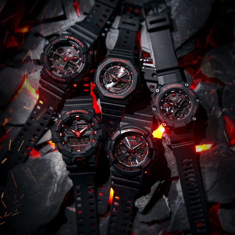 Часы Casio G-Shock GA-100BNR-1A - изображение 6